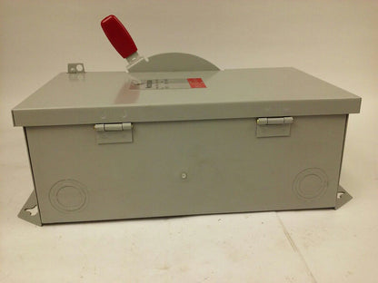 WESTINGHOUSE HEAVY DUTY SAFETY SWITCH HUN261 30A, 600/480VAC/600DC, 2P, INDOOR