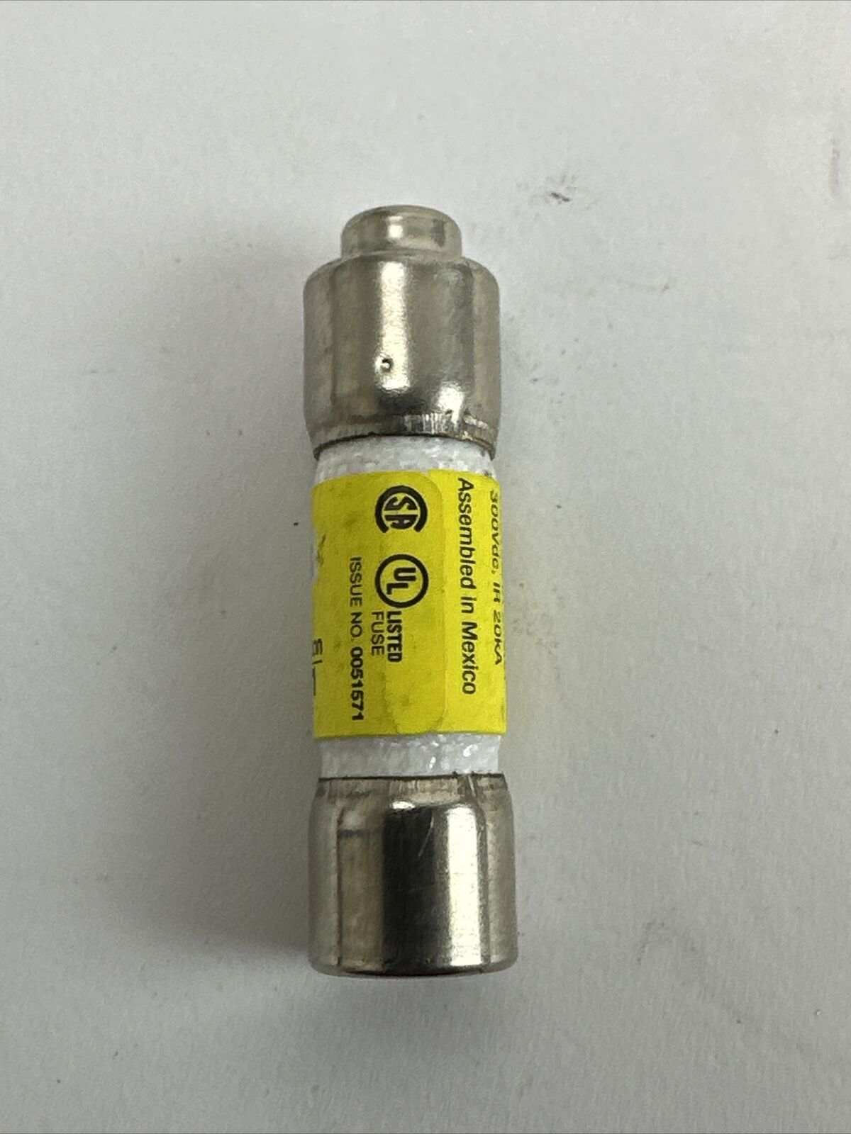 BUSSMANN LP-CC-6/10 600VAC 300VDC 6/10AMP LOW-PEAK TIME DELAY FUSE (LOT OF 5)