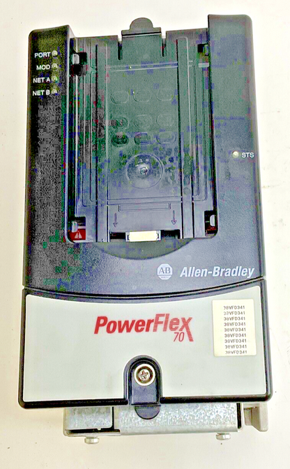 ALLEN BRADLEY 20AD2P1A0AYNNNC0 POWERFLEX AC DRIVE SER.A FRMW:5.001