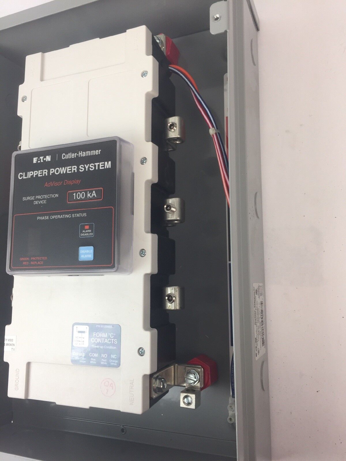 EATON CUTLER HAMMER CPS100480YSK CLIPPER POWER SYSTEM VISOR 480Y/277VAC 3PH