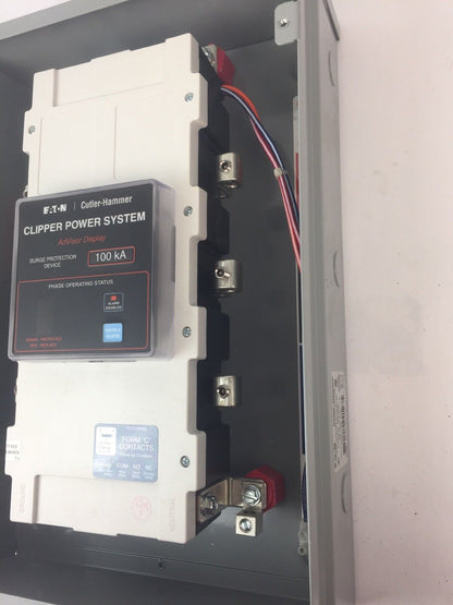 EATON CUTLER HAMMER CPS100480YSK CLIPPER POWER SYSTEM VISOR 480Y/277VAC 3PH