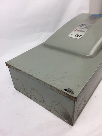 GOULD NF354 VACU-BREAK SWITCH WITH CLAMPMATIC CONTACTS 200 AMPS 600 VAC 3 PHASE
