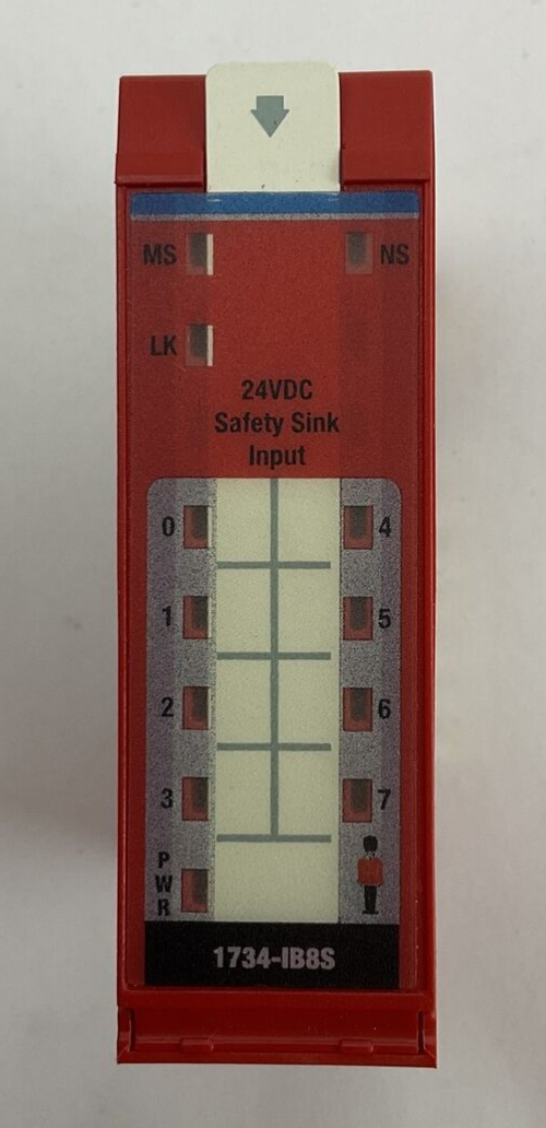 ALLEN BRADLEY 1734-IB8S INPUT MODULE SER A INPUT 11-30VDC @ 3.5A