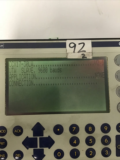 TELEMECANIQUE CCX17 OPERATOR INTERFACE MODULE TCCX1730LW AEG SCHNEIDER LCD