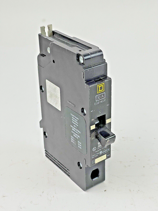 SQUARE D - EGB14030 - CIRCUIT BREAKER - 30A/1 POLE/277 VAC - NEW OLD STOCK