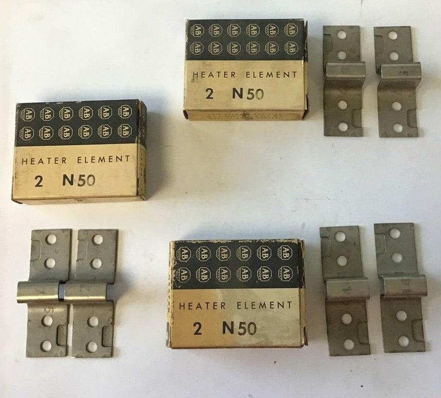 ALLEN BRADELY N50 THERMAL OVERLOAD HEATER ***LOTOF6***