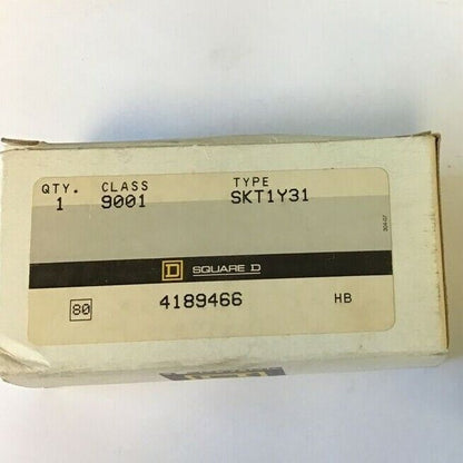 SQUARE D 9001 SKT1Y31 PUSHBUTTON / PILOT LIGHT 120VAC