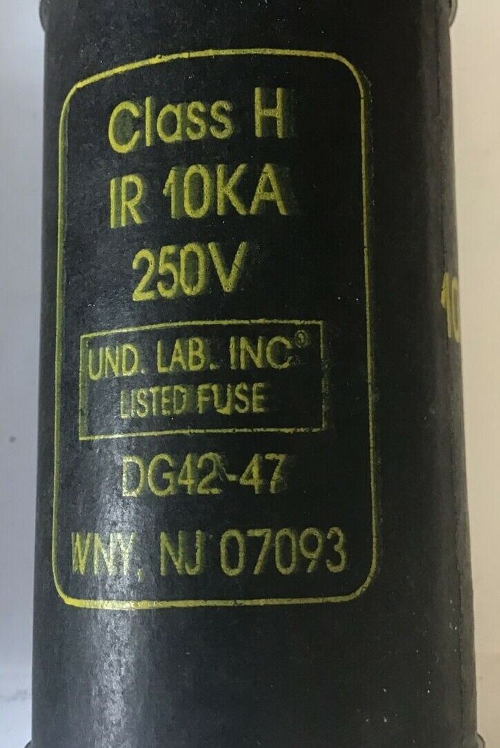 CEFCO 10K OTN FUSE ONE TIME CLASS H 250V ***LOTOF2***