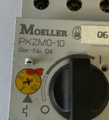 MOELLER PKZM0-10 MOTOR CIRCUIT BREAKER SER.4  600VAC