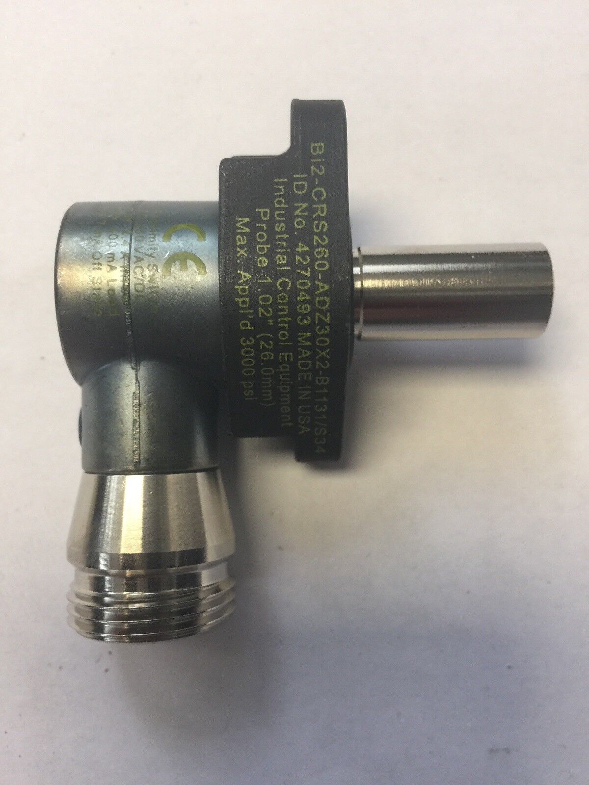 TURCK BI-CRS260-ADZ30X2-B1131/S34 PROXIMITY SWITCH 20-250 VAC 10-300 VDC