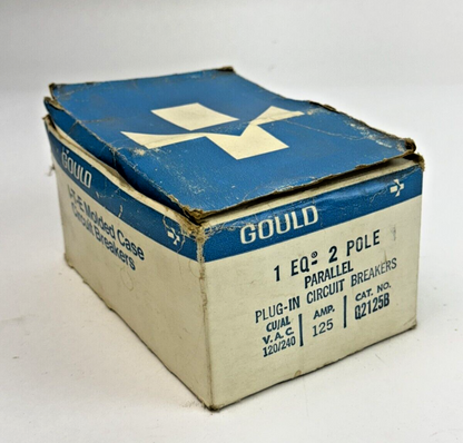 GOULD - Q2125B - PARALLEL PLUG-IN CIRCUIT BREAKER - 2 POLE/ 125A/ 240 VAC