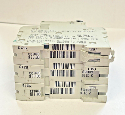 SCHNEIDER - 17466 - C 15 A - 480Y/ 277V, 15 A - MULTI 9 CIRCUIT BREAKER