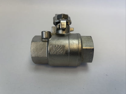 FNW 1000 WOG CF8M 1-1/2" BALL VALVE