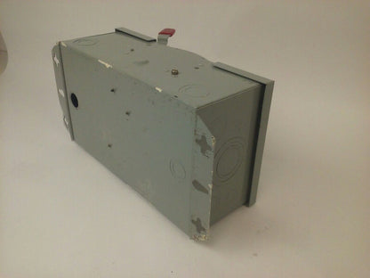 WESTINGHOUSE GFN322N FUSIBLE SAFETY SWITCH 2P 60A 240V 15HP TYPE 1 INDOOR