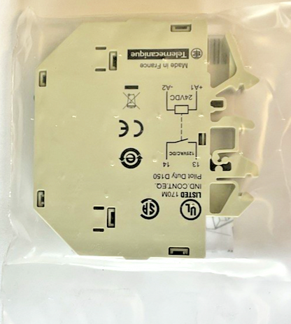 SCHNEIDER ELECTRIC ABR 2E116F RELAY MODULE 125VAC/DC 120..127V 60HZ