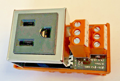 WEIDMULLER 9915480000 ELECTRICAL RECEPTACLE LR82859 125V 15A ***LOTOF2***