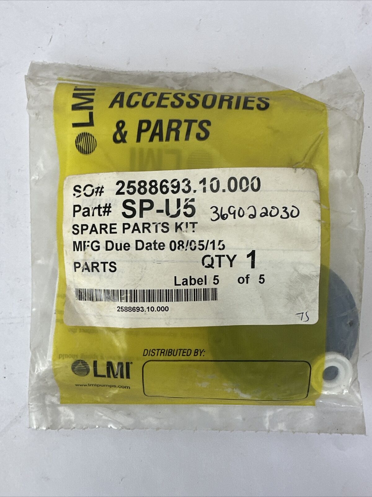 LMI SP-U5 SPARE PARTS KIT