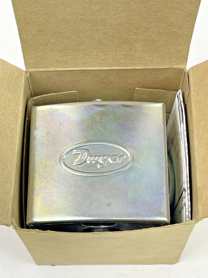 DWYER - 1823-2-SF - PRESSURE SWITCH - 15A 125/ 480 VAC 1/8 HP - SERIES 1800