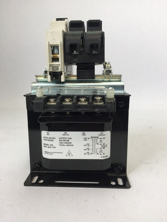 EGS 2124130T00 INDUSTRIAL CONTROL TRANSFORMER OUTPUT(VA) 24V 50/126 120V 250/630