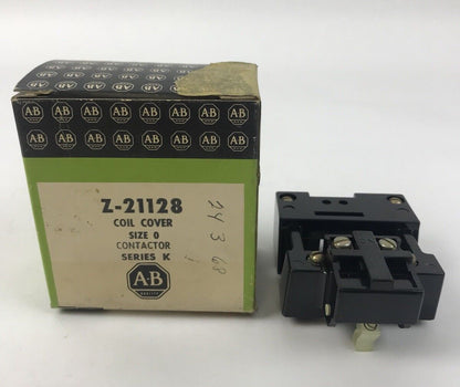 ALLEN BRADLEY Z-21128 SERIES K, COIL COVER, SIZE 0, CONTACTOR, NEW, Z21128