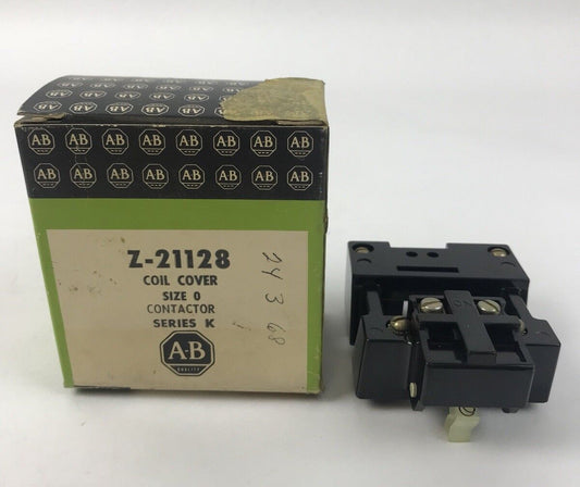 ALLEN BRADLEY Z-21128 SERIES K, COIL COVER, SIZE 0, CONTACTOR, NEW, Z21128