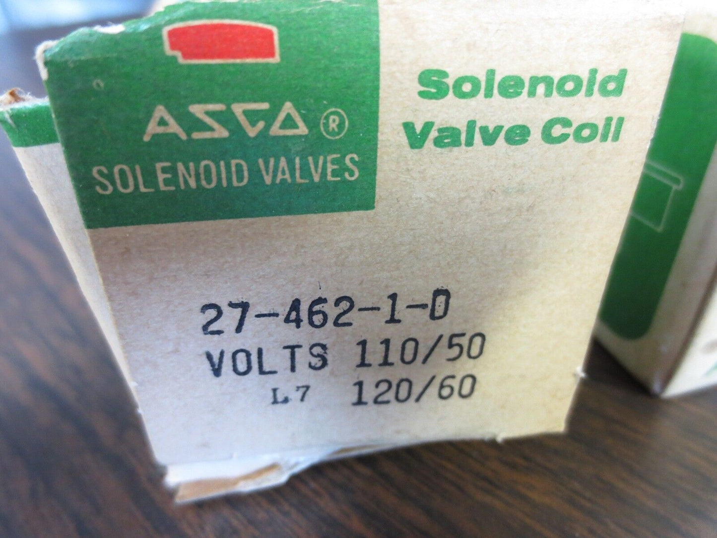 ASCO 27-462-1-D SOLENOID VALVE COIL - 110/50, 120/60 - NEW SURPLUS