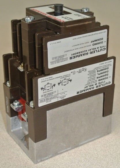 CUTLER-HAMMER D26MR60A / TYPE M RELAY / 600V / 120V COIL / 6 N.O.-0 N.C.