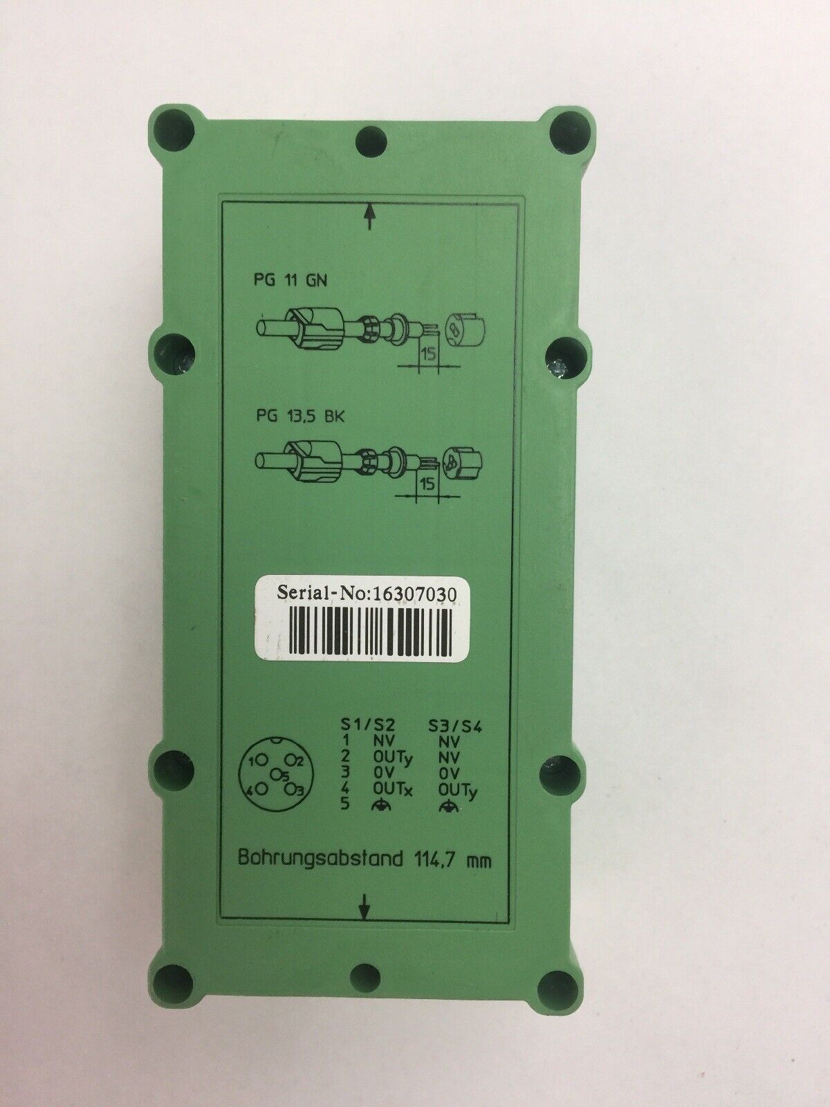 PHOENIX CONTACT IBSL BOX 24 DO 4/4 M12-2A-D-2 I/O MODULE 4 DIGITAL OUTPUT 24VDC