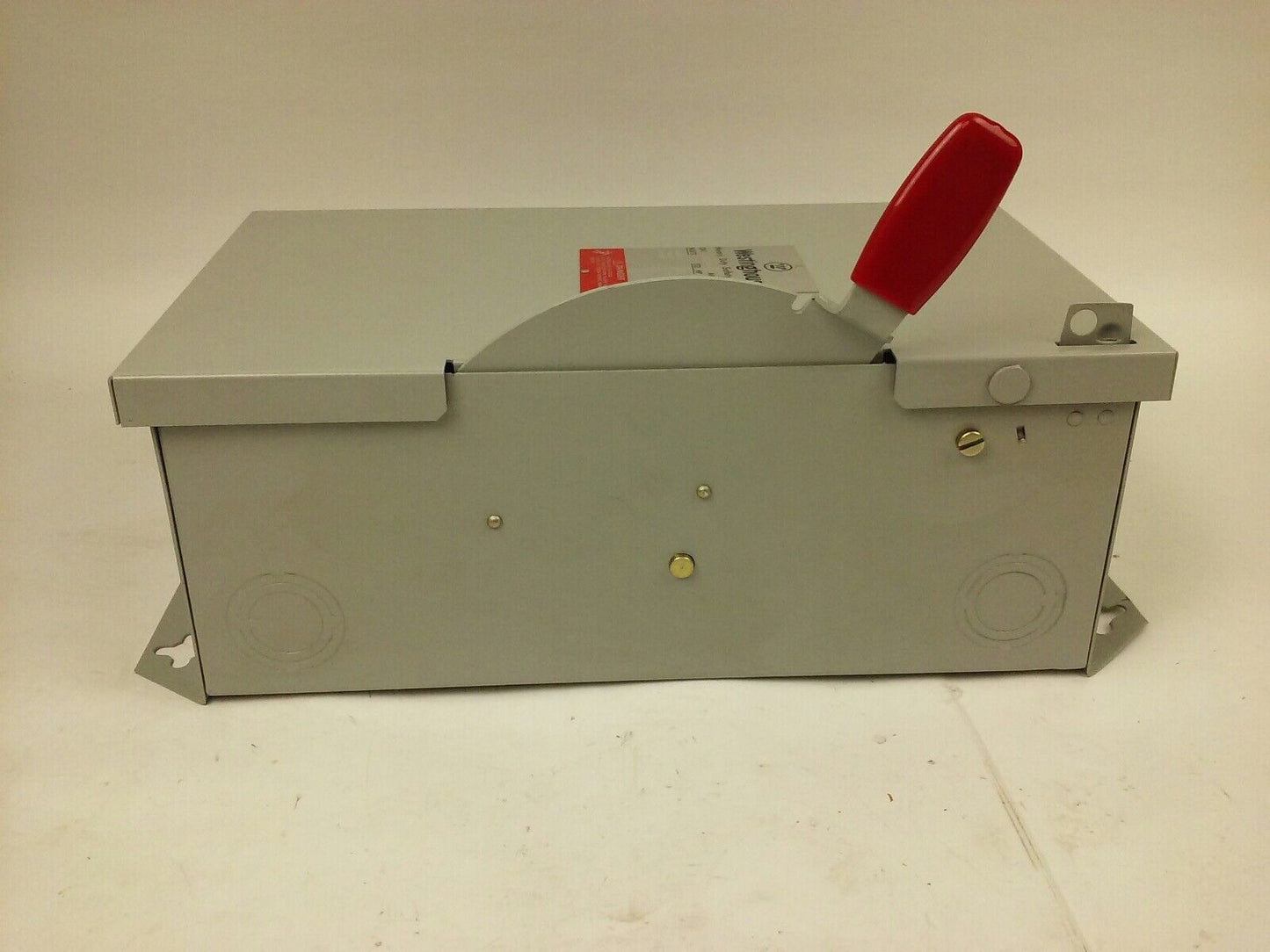 WESTINGHOUSE HEAVY DUTY SAFETY SWITCH HUN261 30A, 600/480VAC/600DC, 2P, INDOOR