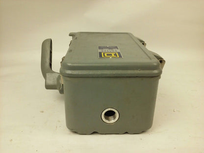 SQ D. H361ND SER. D1, SAFETY SWITCH, 30A, 277/480VAC, FUSIBLE, NEMA 4&5, NEW