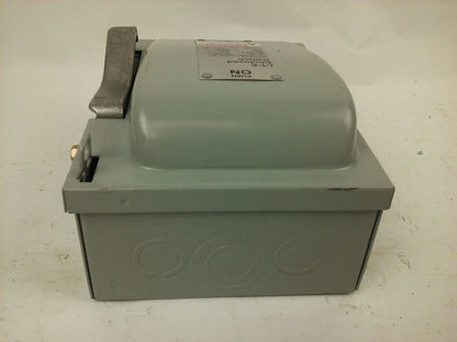 SIEMENS I-T-E NF351 H.D. ENCLOSED SWITCH, 30A, 3PH, 600V, TYPE 1 INDOOR, NEW