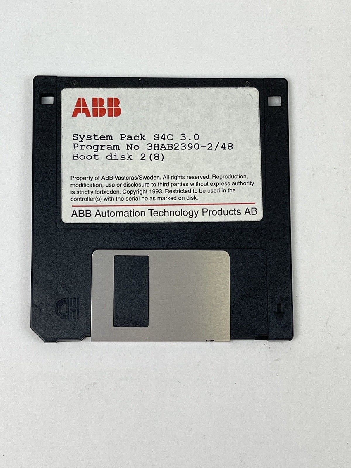ABB ROBOTICS - 64A-01634- RobotWare - 4 DISKS - SYSTEM PACK S4C 3.0 - SEE DESC.