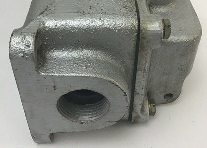 WESTINGHOUSE TYPE HDW PUSHBUTTON STATION 43 E 1308  600VOLTS