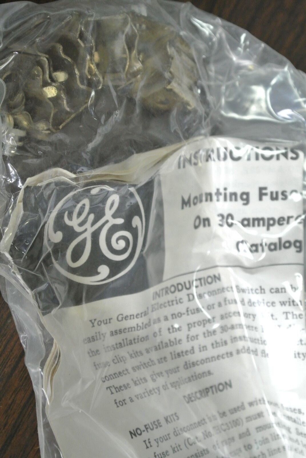 GE / GENERAL ELECTRIC CR108X111B FUSE CLIP KIT - 30A, 250V for NEC - NEW SURPLUS