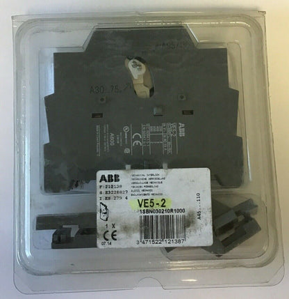 ABB VE5-2 MECHANICAL INTERLOCK 690VAC 16A ****LOTOF5****