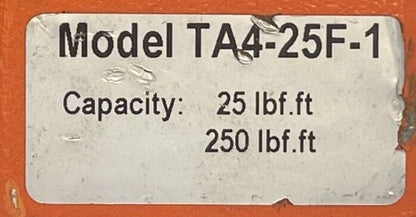 UTICA COOPER TOOLS TA4-25F-1 TORQUE ANALYZER 25 LBF.FT 250 LBF.FT