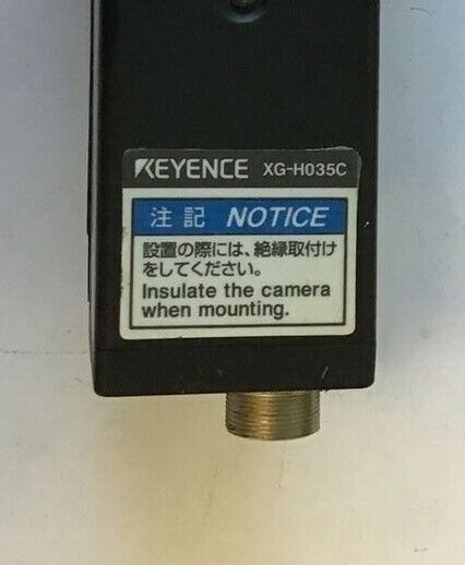 KEYENCE XG-H035C INDUSTRIAL CAMERA 7XVGA COLOR 3.5MM 1:1.6