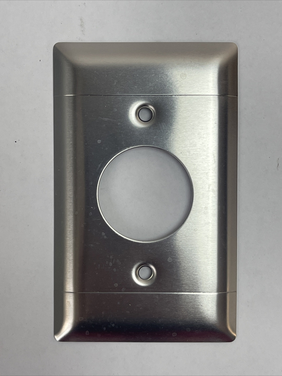 PASS&SEYMOUR 4515 METAL WALL PLATE DUSTPROOF COVER ROUND FOR STANDARD SWITCH BOX