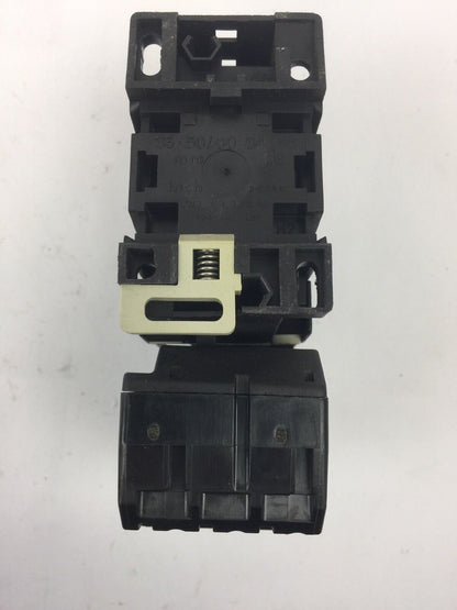 TELEMECANIQUE LC1 D09 10 CONTACTOR 600 VAC 3 PHASE W/ LR2 D1307 OVERLOAD RELAY
