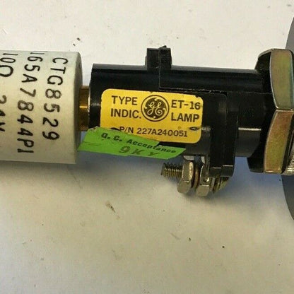 GENERAL ELECTRIC 227A240051 BLUE INDICATOR LIGHT***LOTOF2***