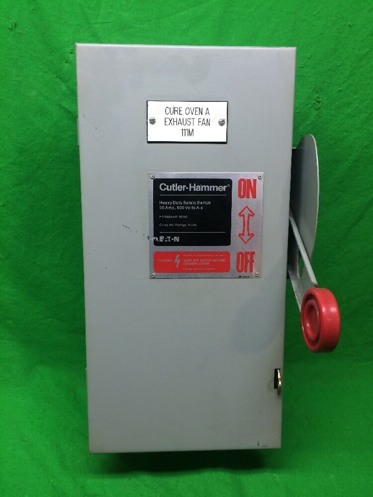 CUTLER HAMMER DH361UGK 30HP NON-FUSIBLE 30A 600V-AC 3P DISCONNECT SWITCH