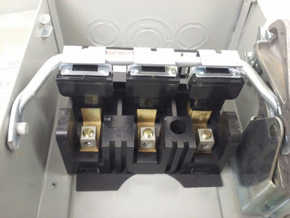 SIEMENS I-T-E NF351 H.D. ENCLOSED SWITCH, 30A, 3PH, 600V, TYPE 1 INDOOR, NEW