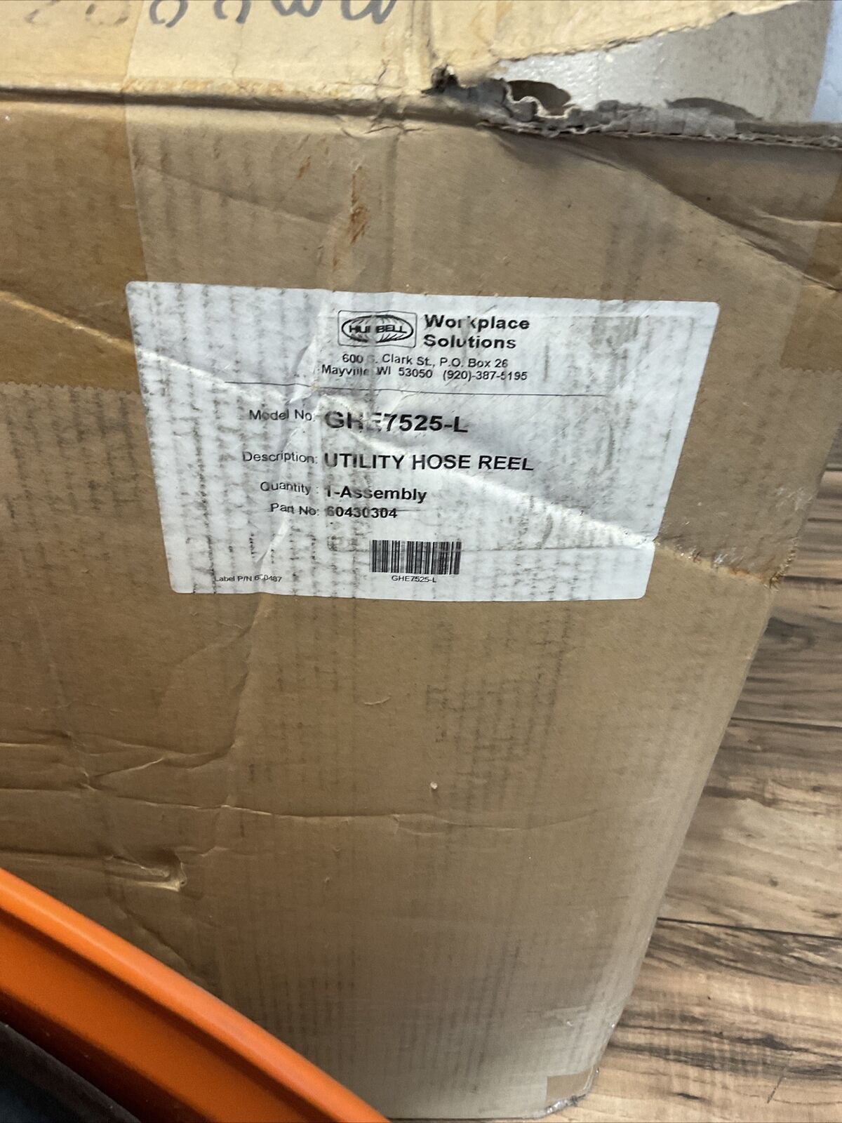 HUBBELL GHE7525-L UTILITY HOSE REEL