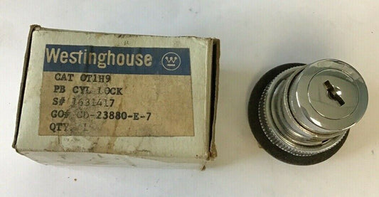 WESTINGHOUSE OT1H9 PUSHBUTTON CYLINDER LOCK 1631417 W/O KEY