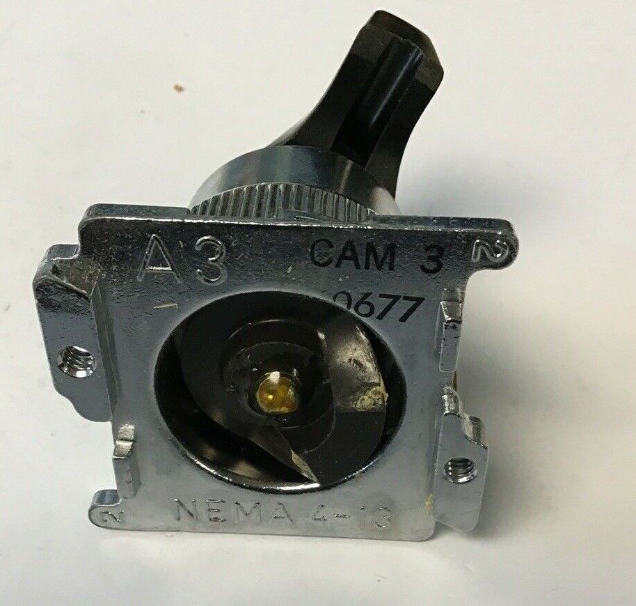 CUTLER HAMMER 10250T3033 SELECTOR SWITCH CODE3 3POS