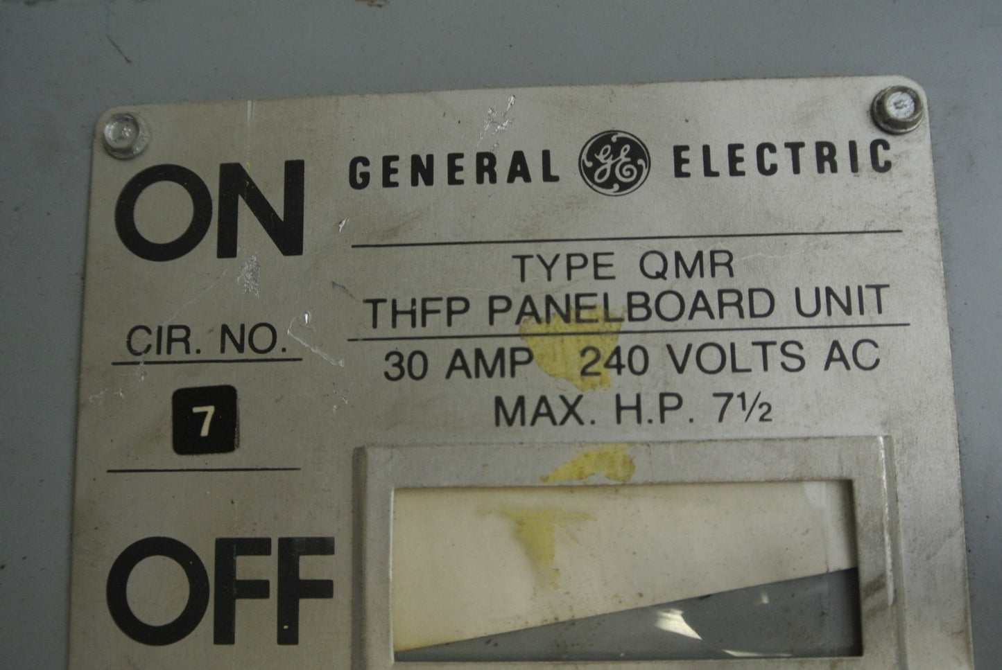 GE THFP321XL - FUSIBLE DISCONNECT / PANELBOARD SWITCH - 240VAC, 30A, 2-POLE