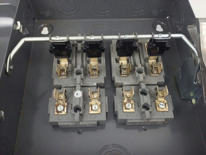 ITE BULLDOG JF421, FUSIBLE SAFETY SWITCH, 30A, 240VAC, H.P.10, 2PH, 4P, NEW