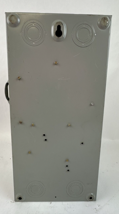 CUTLER HAMMER DH221NGK FUSIBLE SAFETY SWITCH 240VAC 3PH 7.5HP 250VDC 5HP 2P 30A