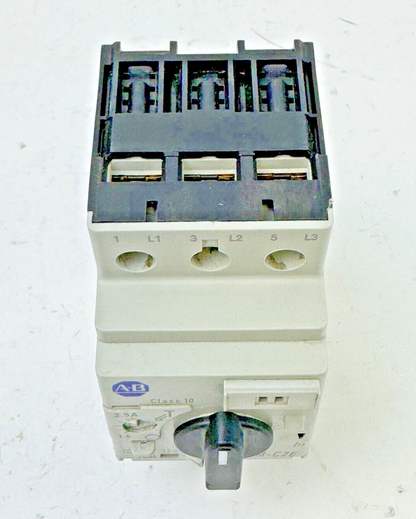 ALLEN-BRADLEY - 140M-C2E-B25 SER. C - MANUAL MOTOR PROTECTOR - 1.6 A - 2.5 A