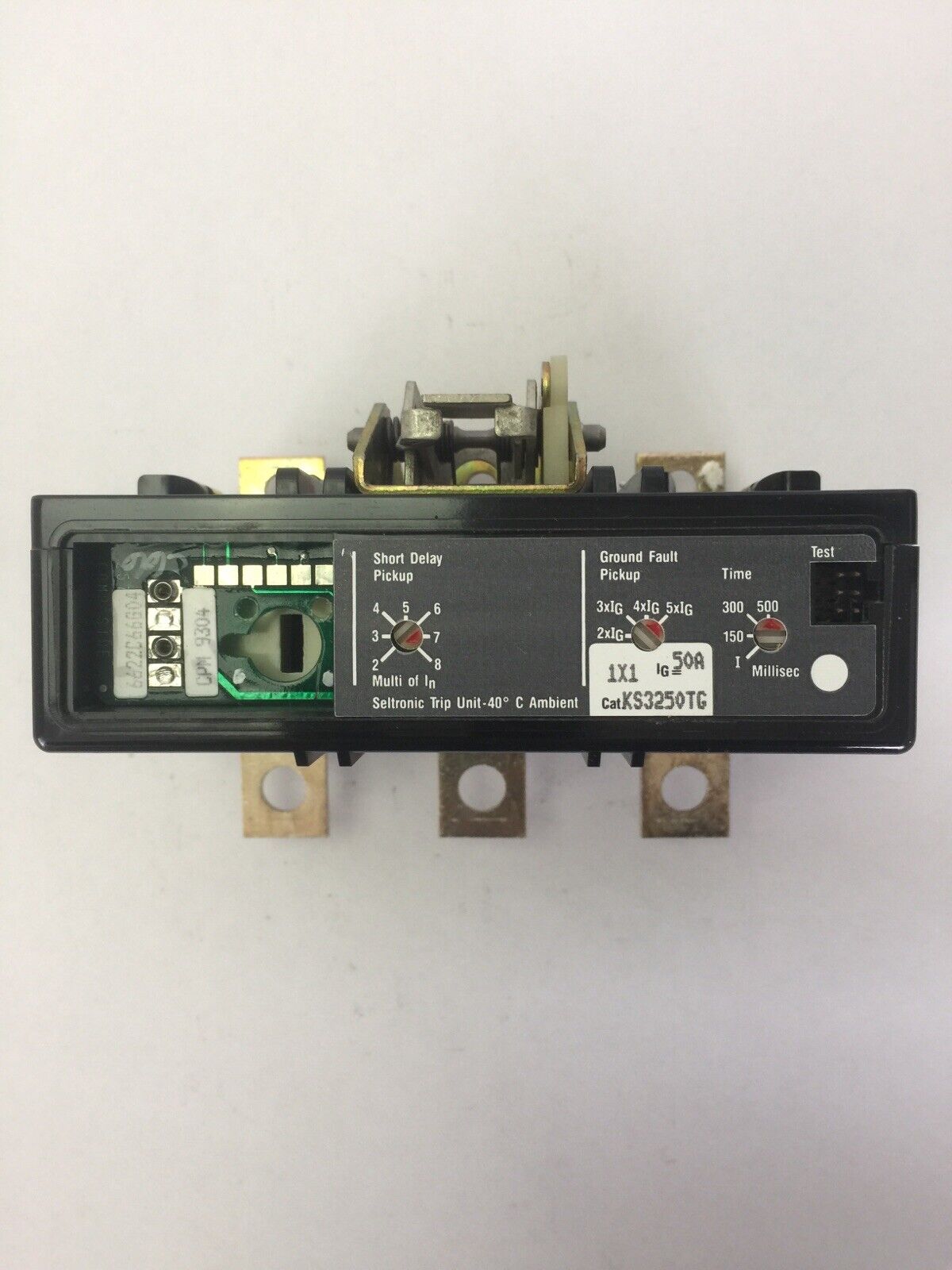 WESTINGHOUSE KS3250TG ELECTRONIC GROUND FAULT TRIP A1X3PK AUX SWITCH 6642C15G01